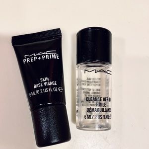 MAC primer and cleanser oil